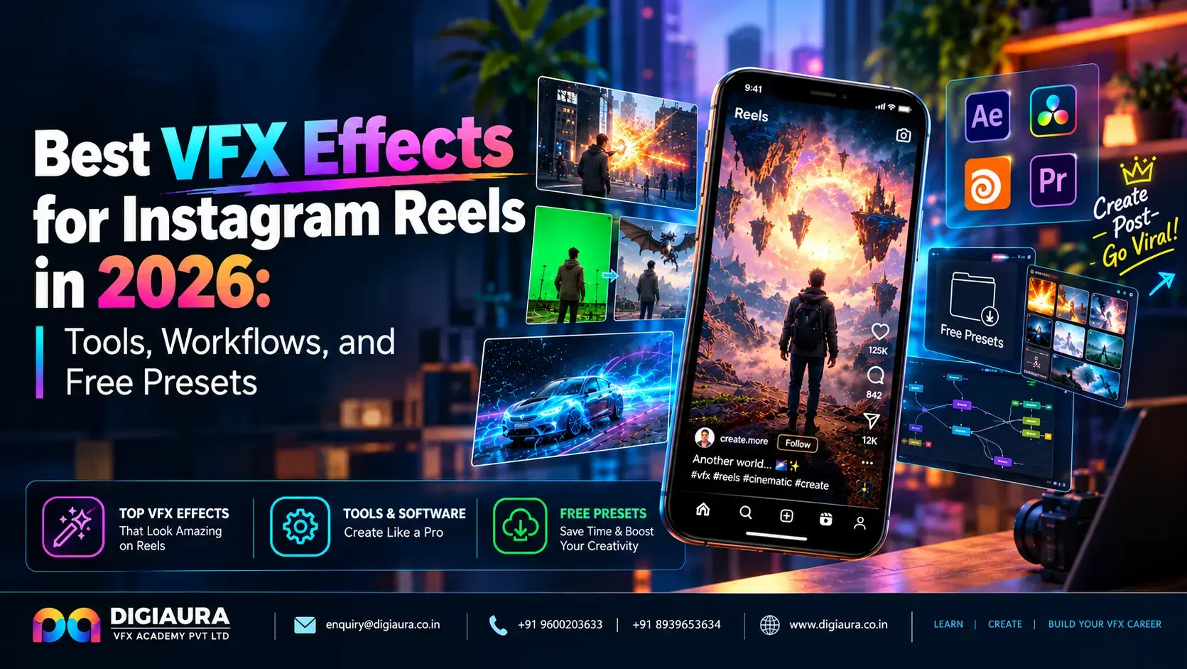 Best VFX Effects for Instagram Reels in 2026: Tools, Workflows, and Free Presets