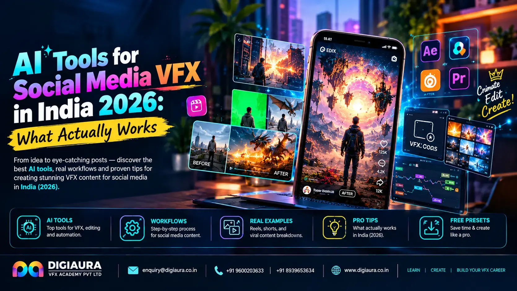 AI Tools for Social Media VFX in India 2026: What Actually Works