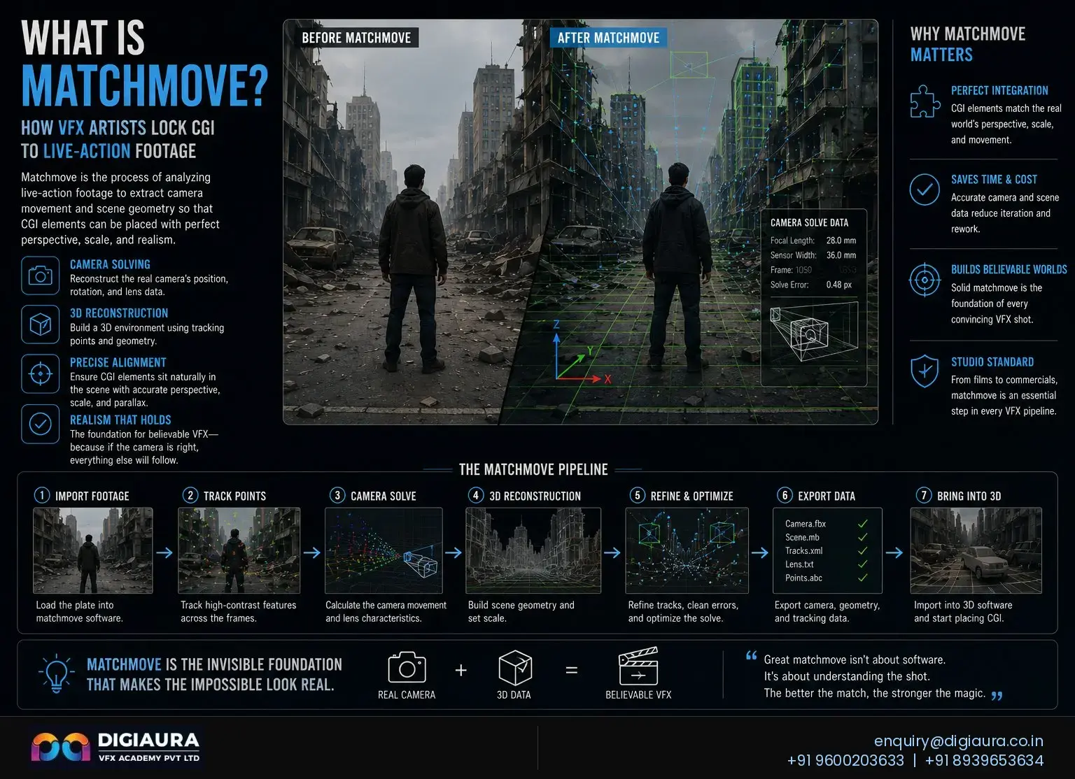 What Is Matchmove? How VFX Artists Lock CGI to Live-Action Footage